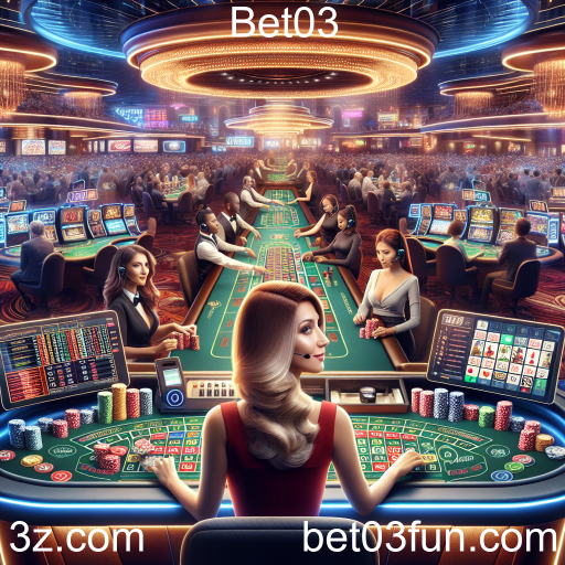 Experimente a Emoção do Cassino Ao Vivo no Bet03